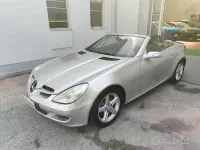 Usata Mercedes SLK200 163 CV (119 kW) 2004 Grigio Cabrio