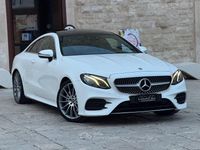 Usata Mercedes E220 Premium Plus 194 CV (142 kW) 2017 Bianco Berlina