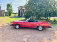 Usata Mercedes SL450 1970 Rosso Cabrio
