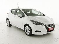 Usata Nissan Micra Acenta 92 CV (67 kW) 2021 Bianco Berlina