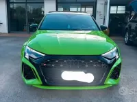 Usata Audi RS3 400 CV (294 kW) 2022 Verde Berlina
