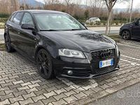 Usata Audi A3 S-Line 105 CV (77 kW) 2010 Nero Utilitaria
