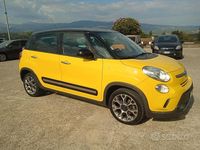 Usata Fiat 500L Trekking 120 CV (88 kW) 2014 Giallo Monovolume
