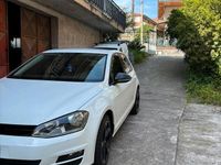 Usata VW Golf VII 110 CV (80 kW) 2013 Bianco Berlina