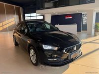 Usata Seat Leon XCELLENCE 110 CV (80 kW) 2022 Nero Berlina