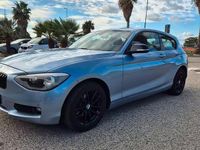 Usata BMW 118 Efficient Dynamics 143 CV (105 kW) 2013 Blu Utilitaria