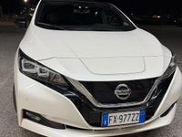 Usata Nissan Leaf Tekna 110 kW (150 CV) 2019 Bianco Utilitaria