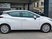 Usata Nissan Micra Acenta 71 CV (52 kW) 2018 Bianco Utilitaria