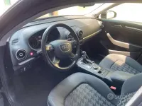 Usata Audi A3 Attraction 105 CV (77 kW) 2014 Nero Berlina