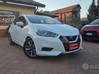 Usata Nissan Micra Tekna 90 CV (66 kW) 2019 Bianco Utilitaria