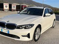 Usata BMW 318 Advantage 150 CV (110 kW) 2020 Bianco perlato Station wagon