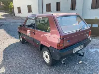 Usata Fiat Panda 4x4 50 CV (36 kW) 1988 Rosso Utilitaria