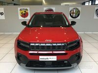 Nuova Jeep Avenger Summit 101 CV (74 kW) 2025 Rosso SUV