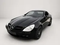 Usata Mercedes SLK350 272 CV (200 kW) 2004 Nero Cabrio