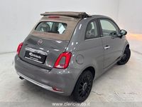 Usata Fiat 500C Lounge 69 CV (50 kW) 2018 Grigio Cabrio