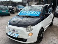Usata Fiat 500 Lounge 69 CV (50 kW) 2009 Nero Cabrio