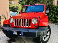 Usata Jeep Wrangler Sahara 200 CV (147 kW) 2018 Rosso SUV