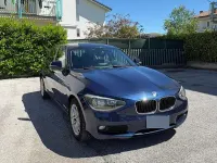 Usata BMW 114 95 CV (69 kW) 2013 Blu Utilitaria