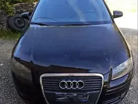 Usata Audi A3 S-Line 140 CV (102 kW) 2007 Nero Utilitaria