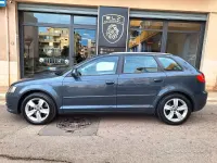 Usata Audi A3 Sportback Attraction 170 CV (125 kW) 2009 Blu Utilitaria