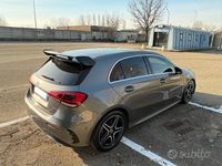 Usata Mercedes A180 AMG line 116 CV (85 kW) 2021 Grigio Berlina