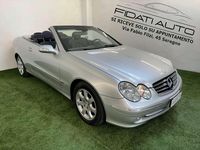 Usata Mercedes CLK240 Elegance 170 CV (125 kW) 2006 Argento Cabrio