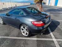 Usata Mercedes SLK200 184 CV (135 kW) 2013 Grigio Cabrio