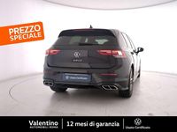 Usata VW Golf VIII R-line 150 CV (110 kW) 2022 Nero Utilitaria
