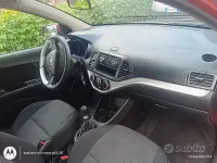 Usata Kia Picanto 69 CV (50 kW) 2014 Rosso Utilitaria