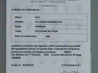Usata Fiat 750 S 34 CV (25 kW) 1988 Blu Berlina
