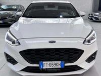 Usata Ford Focus ST-Line 125 CV (91 kW) 2018 Bianco Berlina