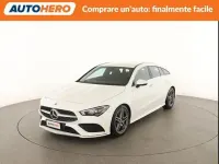 Usata Mercedes CLA200 Shooting Brake AMG line 163 CV (119 kW) 2019 Bianco Station wagon