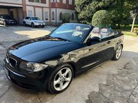 Usata BMW 118 Cabriolet 143 CV (105 kW) 2009 Nero Cabrio
