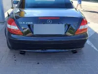 Usata Mercedes SLK200 163 CV (119 kW) 2006 Nero Cabrio