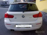 Usata BMW 120 Sport Line 190 CV (139 kW) 2016 Bianco Utilitaria