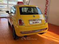Usata Fiat 500 Lounge 69 CV (50 kW) 2011 Giallo Cabrio