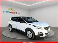 Usata Peugeot 3008 Business-Line 120 CV (88 kW) 2018 Bianco SUV