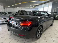 Usata BMW 218 Sport Line 136 CV (100 kW) 2017 Nero Cabrio