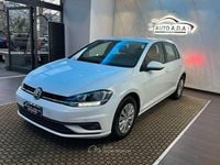 Usata VW Golf Trendline 116 CV (85 kW) 2018 Bianco Berlina