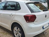 Usata VW Polo Comfortline 75 CV (55 kW) 2018 Bianco Utilitaria