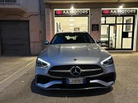 Usata Mercedes C220 Premium 199 CV (146 kW) 2022 Argento Station wagon