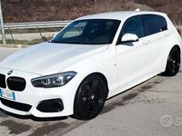 Usata BMW 116 Shadowline 116 CV (85 kW) 2017 Bianco Utilitaria