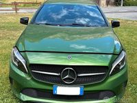Usata Mercedes A200 136 CV (100 kW) 2017 Verde Berlina
