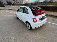 Usata Fiat 500C Lounge 69 CV (50 kW) 2016 Bianco Cabrio