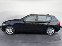 Usata BMW 116 Advantage 116 CV (85 kW) 2017 Nero Utilitaria