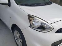 Usata Nissan Micra Acenta 80 CV (58 kW) 2013 Bianco Utilitaria