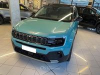 Usata Jeep Avenger Summit 101 CV (74 kW) 2025 Verde SUV