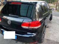 Usata VW Golf VI 102 CV (75 kW) 2009 Nero Utilitaria