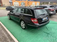 Usata Mercedes C200 Avantgarde 136 CV (100 kW) 2008 Nero Station wagon