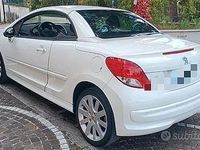 Usata Peugeot 207 CC 120 CV (88 kW) 2011 Bianco Cabrio
